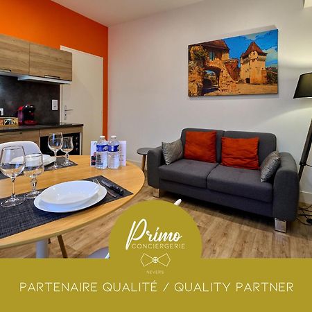 Le Faidherbe Style Appart' Hotel - Wifi Gratuit - Parking Gratuit Calme Et Lumineux Nevers Eksteriør bilde